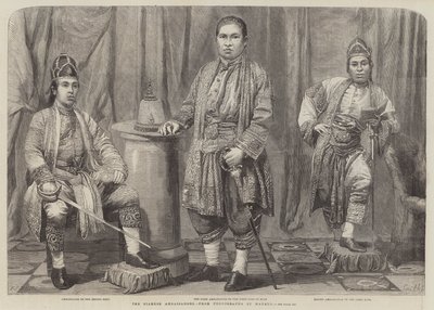 The Siamese Ambassadors by Frederick John Skill